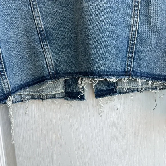 Reformation Blue Denim Jacket - Picture 5 of 7